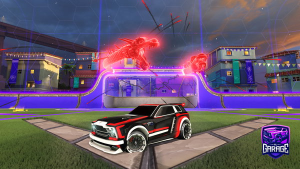 A Rocket League car design from Yacob828