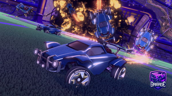 A Rocket League car design from Evidently