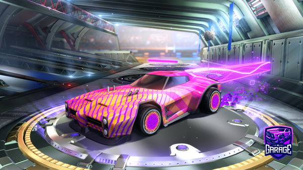 A Rocket League car design from Electroxical