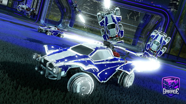 A Rocket League car design from Chugarson