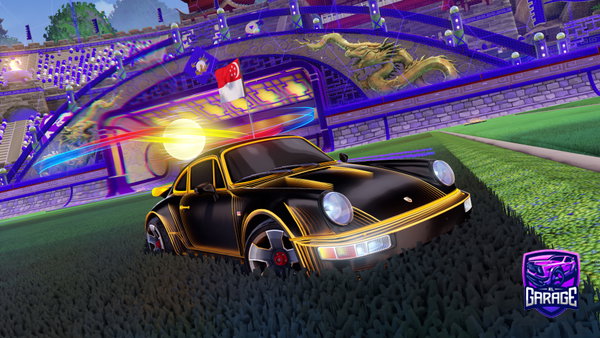A Rocket League car design from Einoxity