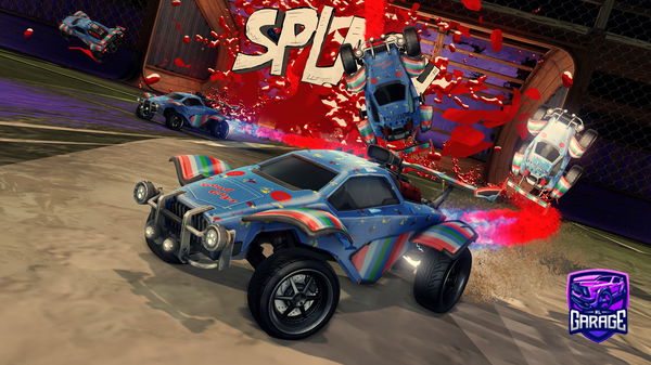 A Rocket League car design from MyUserIsThis24