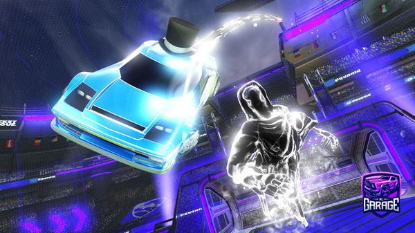 A Rocket League car design from hamburgler694