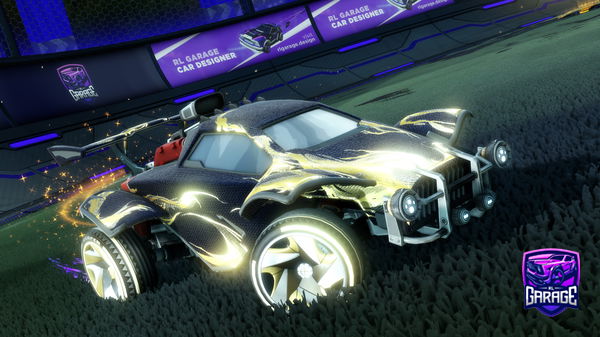 A Rocket League car design from CHAIRCHE_FEMELS