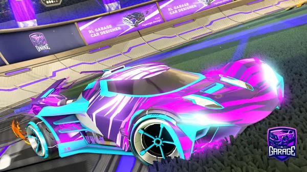 A Rocket League car design from ShockyBoi76