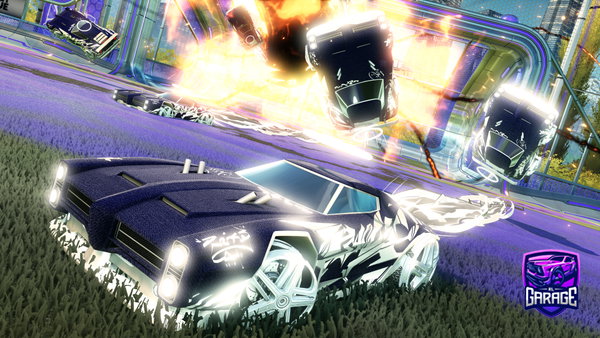A Rocket League car design from V_Void092