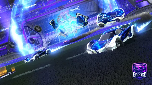 A Rocket League car design from P4nd4393