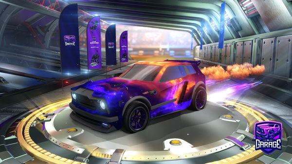 A Rocket League car design from toftis1980