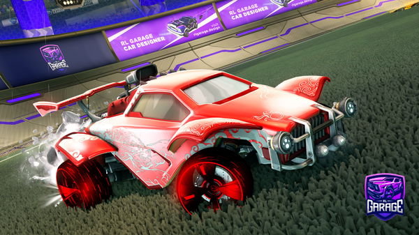 A Rocket League car design from Ben1230