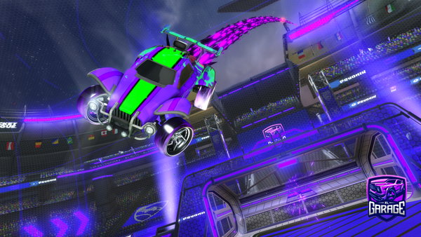 A Rocket League car design from VenusaurGamer