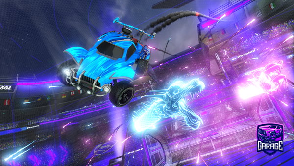 A Rocket League car design from Xeyvoz