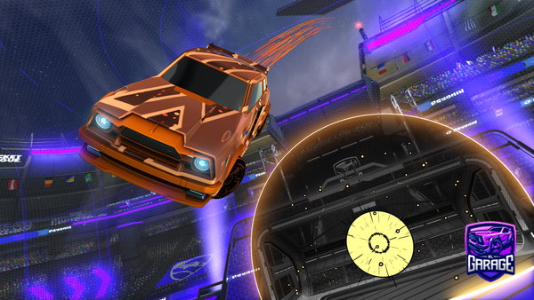 A Rocket League car design from thareeet