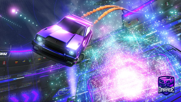 A Rocket League car design from ValleyTwin12