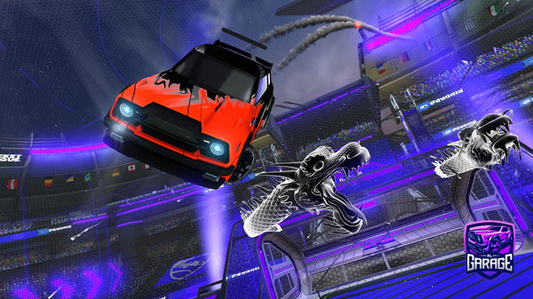 A Rocket League car design from Valax_VR