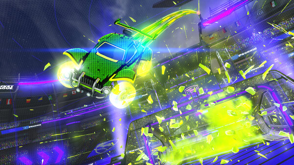 A Rocket League car design from Psych0_FaZe