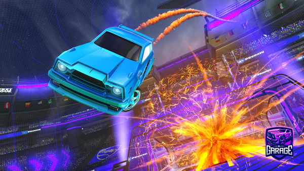 A Rocket League car design from Resuxor