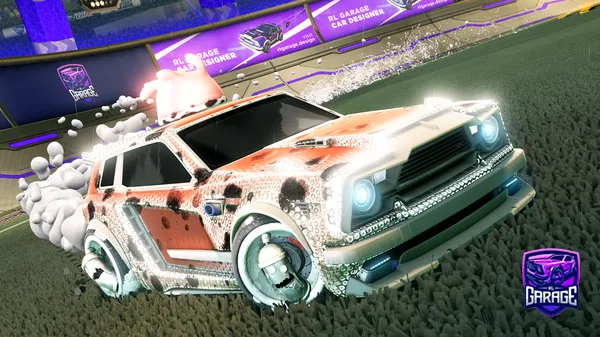 A Rocket League car design from Raiyu