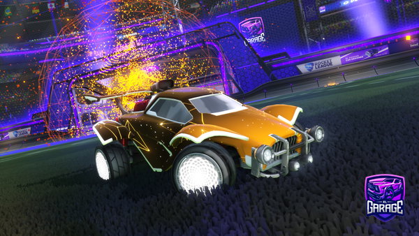 A Rocket League car design from MYST1KALL