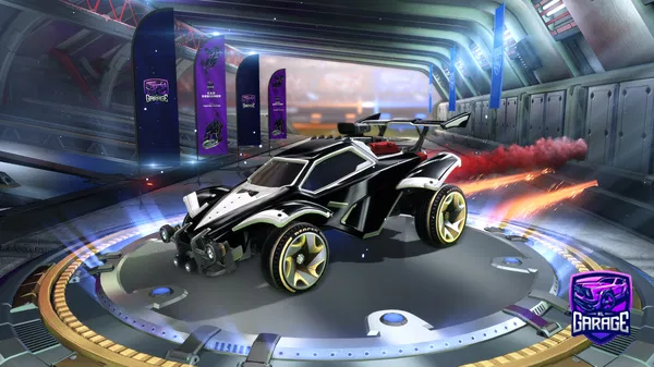 A Rocket League car design from MoriMGM1