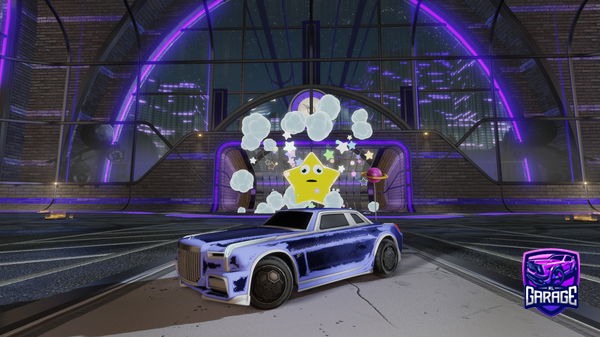 A Rocket League car design from Foo