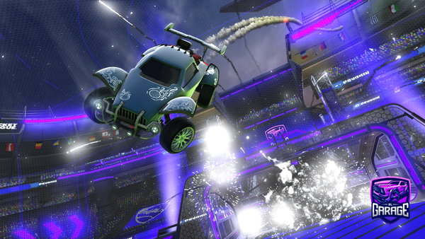 A Rocket League car design from TY1P1CALK1D