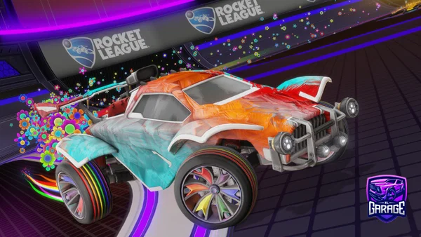 A Rocket League car design from DJB754