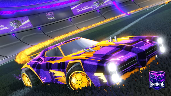 A Rocket League car design from ChappyDaBoi3
