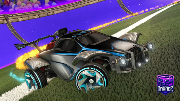 A Rocket League car design from Pman214975