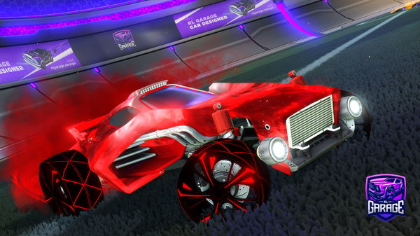 A Rocket League car design from gicy