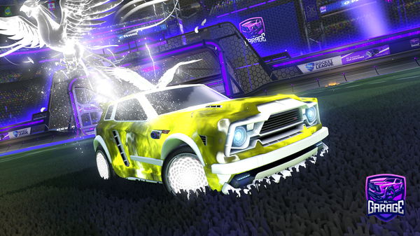 A Rocket League car design from akchu