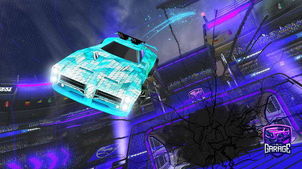 A Rocket League car design from MrTomate0201