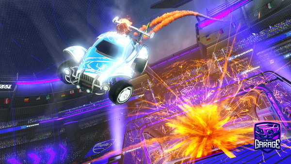 A Rocket League car design from Bymchek