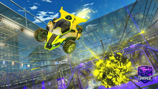 A Rocket League car design from bumblepumpkin