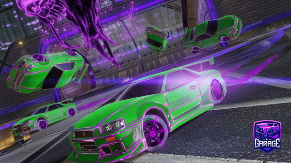 A Rocket League car design from Lumi1973