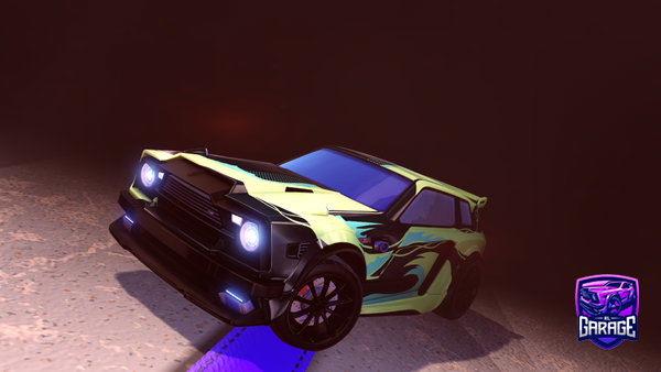 A Rocket League car design from YliesLaHess