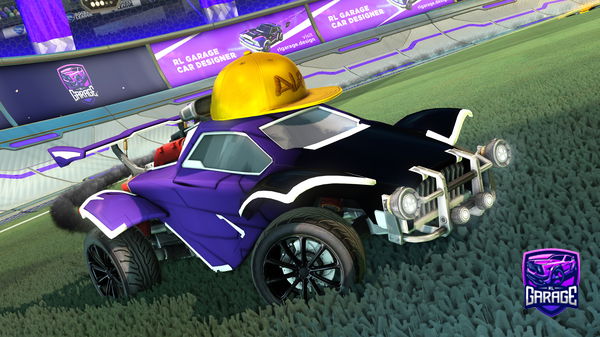 A Rocket League car design from Onlyduckyyytwitch