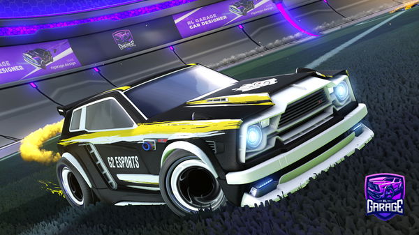 A Rocket League car design from ICONPlayer