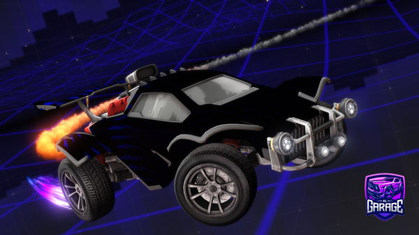 A Rocket League car design from sxniKzzz