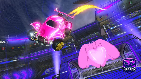 A Rocket League car design from Creo_NoVa