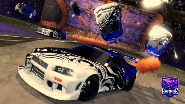 A Rocket League car design from xShortBoy
