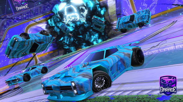 A Rocket League car design from BillyRobbo