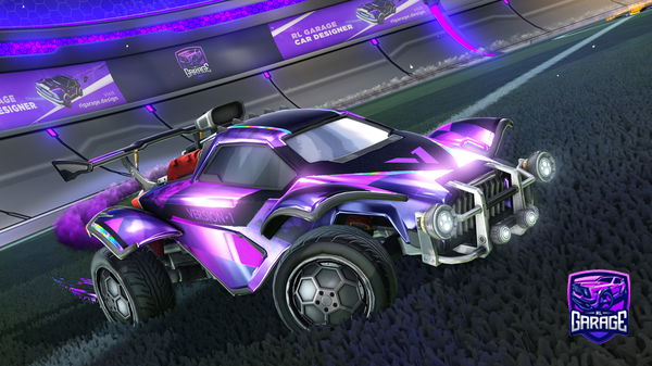 A Rocket League car design from Sn0wSt0rmRL