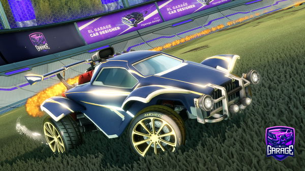 A Rocket League car design from BlackShark_06