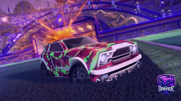 A Rocket League car design from FishstickG