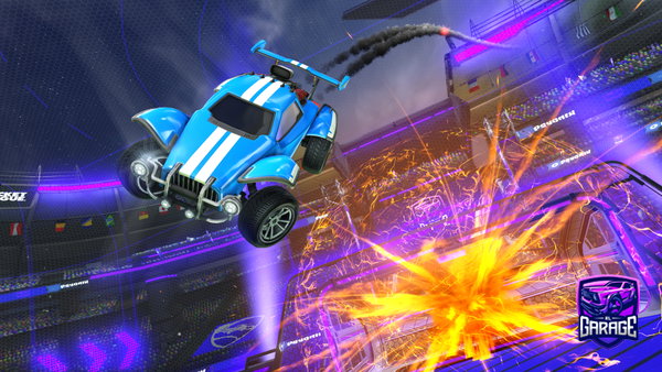 A Rocket League car design from Kawalaby_rl