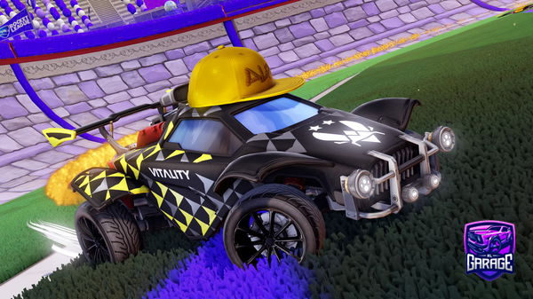 A Rocket League car design from sqxintz_