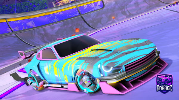 A Rocket League car design from YS-AeroAlpha