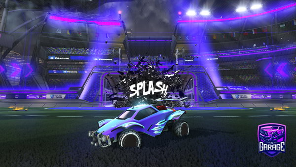 A Rocket League car design from s5amppu
