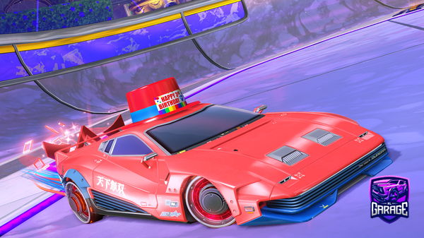 A Rocket League car design from abspielen