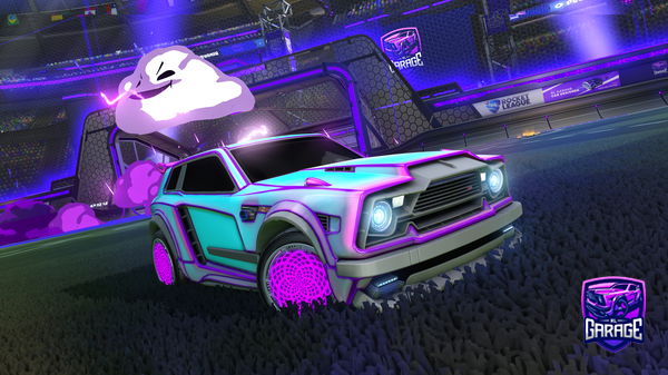 A Rocket League car design from Fuerz